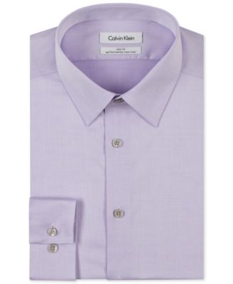 Calvin Klein - Men's Slim-Fit Non-Iron Performance Dress Shirt