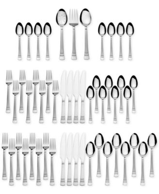 International Silver - 18/0 Stainless Steel 51-Pc. Kensington Collection
