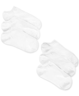 Hue - Women's 6-Pk. Cotton No Show Socks