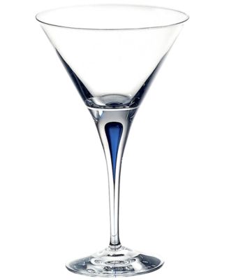 Orrefors - Intermezzo Blue Martini Glass