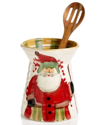 VIETRI - Old St. Nick Utensil Holder