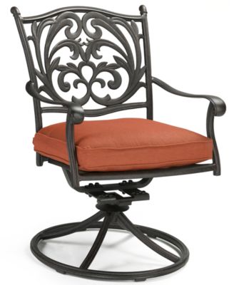 Furniture - Chateau Aluminum Outdoor Swivel Chair