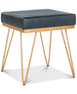 Safavieh - Adnan Square Bench, Quick Ship
