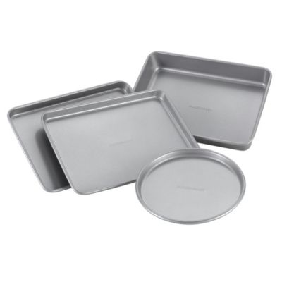 Farberware - Nonstick 4-Piece Toaster Oven Set