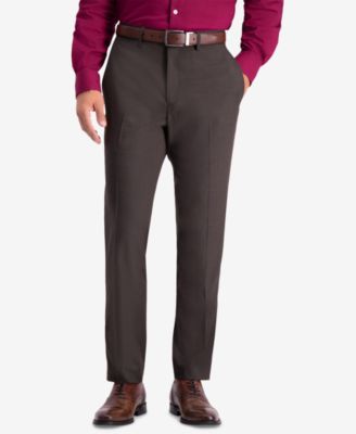 Kenneth Cole Reaction - Men's Slim-Fit Stretch Premium Textured Weave Dress Pants