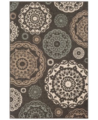 Surya - Alfresco ALF-9668 Black 3' x 5'6" Area Rug