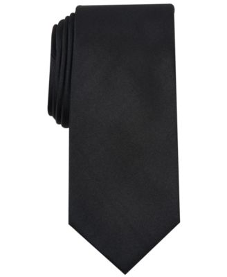 Alfani - Men's Solid Texture Slim Tie