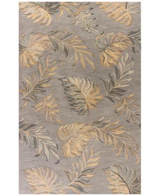 Kas - Havana Palms 2639 Gray 3'3" x 5'3" Area Rug