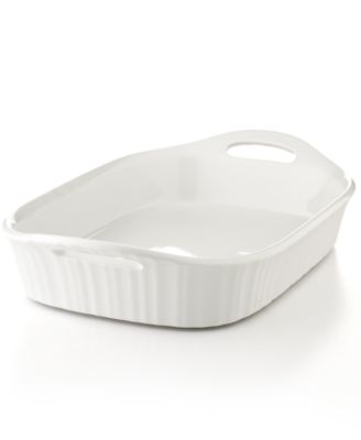 Corningware - French White Rectangular Baker, 3 Qt.