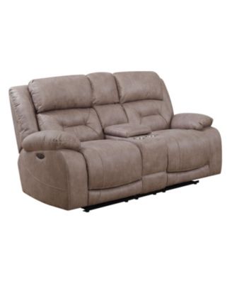 Macy's - Horus Power Recliner Loveseat