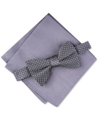 Alfani - Men's Roy Geo Pre-Tied Bow Tie