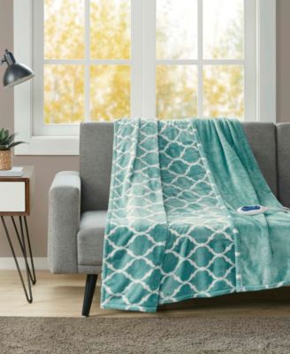Beautyrest - Oversized Ogee Electric Throw