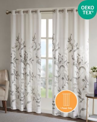 Madison Park - Cecily Printed Grommet 50" x 95" Window Panel Product