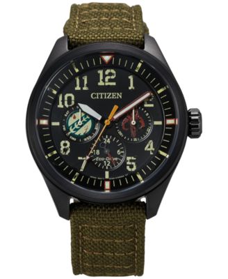 Citizen - Men's Star Wars Cordura Fabric Strap Watch 43mm