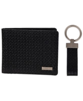 Calvin Klein - Men's RFID Slimfold Wallet & Key Fob Set