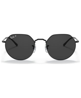 Ray-Ban - Unisex Jack Polarized Sunglasses, RB3565 53