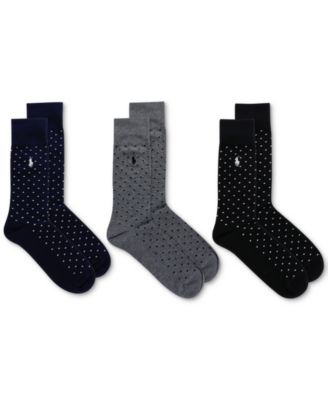 Polo Ralph Lauren - Dotted Dress Socks - 3-Pack