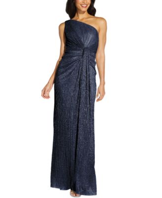 Adrianna Papell - Stardust One-Shoulder Gown
