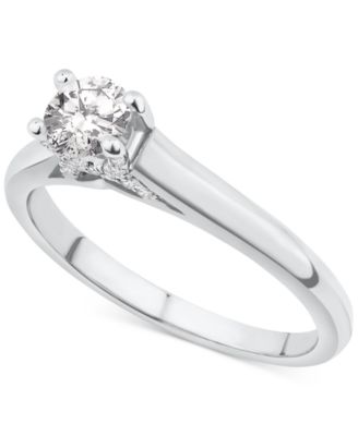 Macy's - Diamond Engagement Ring (1/2 ct. t.w.) in 14k Gold