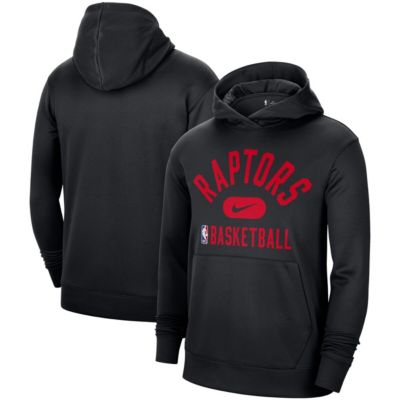 Nike - Men's Black Toronto Raptors 2021-2022 Spotlight On Court Performance Practice Pullover Hoodie