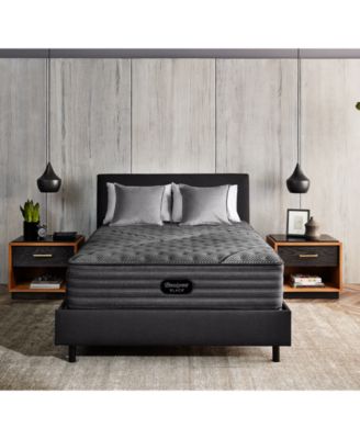 Beautyrest - Black&reg; L-Class 13.75" Firm Mattress Set- Queen Split