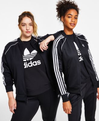 adidas - Women's Superstar Track Jacket PrimeBlue, XS-4X