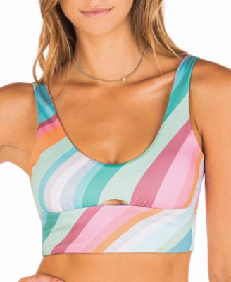 Hurley - Juniors' Max Retro Wave Swim Top