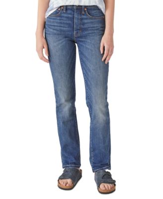 Lucky Brand - Women's Zoe High-Rise Straight-Leg Jeans