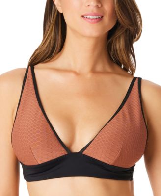 Sanctuary - Women's Snake Bite Plunge Bikini Top
