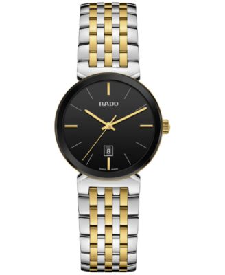 Rado - Men's Black Stainless Steel Bracelet Watch 30mm
