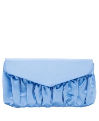 Nina - Salome Satin Pleated Clutch