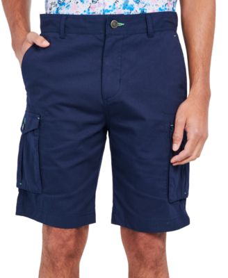 Society of Threads - Men's Slim-Fit Stretch Cargo Shorts
