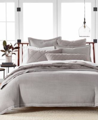 Hotel Collection - Linen Blend 3-Pc. Full/Queen Comforter Set, Created for Macy's
