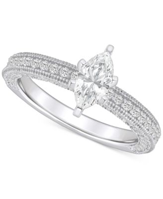 Macy's - Diamond Marquise Engagement Ring (1-1/5 ct. t.w.) in 14k Gold