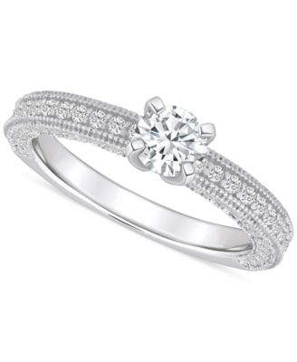 Macy's - Diamond Engagement Ring (1-1/5 ct. t.w.) in 14k Gold
