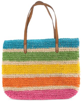 I.N.C. International Concepts - Natural Straw Large Tote Bag