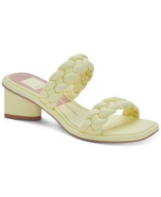 Dolce Vita - Women's Ronin Braided Block-Heel Sandals