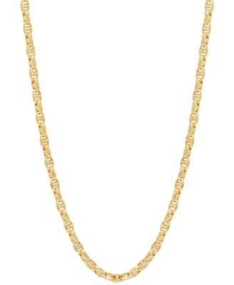 Italian Gold - Mariner Link 20" Chain Necklace in 10k Gold