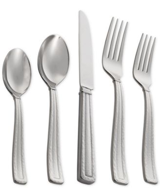Michael Aram - Stainless Steel Hammertone Collection 5-Pc. Flatware Set