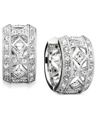 Eliot Danori - Crystal Huggie Earrings