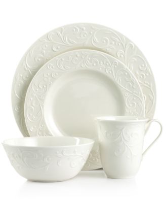 Lenox - "Opal Innocence Carved" 4-Piece Place Setting