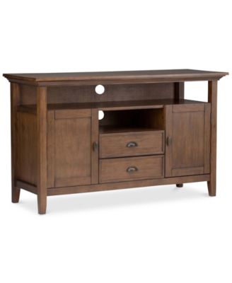 Simpli Home - Avalin Tall TV Stand, Quick Ship