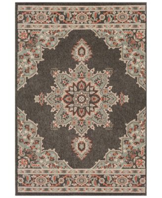 Surya - Alfresco ALF-9671 Black 6' x 9' Area Rug