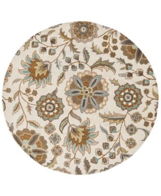 Surya - Athena ATH-5063 Denim 6' Round Area Rug