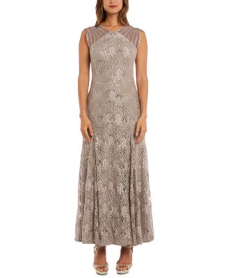 R & M Richards - Long Sequin Gown