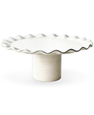 Coton Colors - Signature White Ruffle Cake Stand