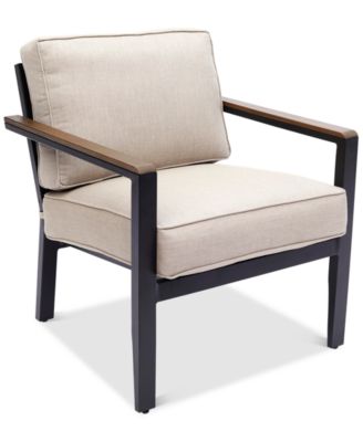 Agio - Stockholm Outdoor Club Chair with Outdoor Cushions