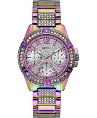 GUESS - Women's Rainbow Stainless Steel Bracelet Watch 40mm