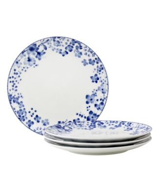 Noritake - Bloomington Road Set of 4 Salad Plates, 8 1/4"
