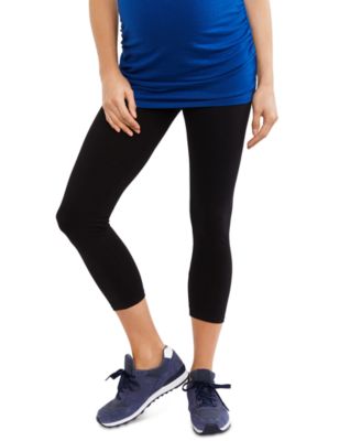 Motherhood Maternity - Essential Stretch Maternity Crop Leggings